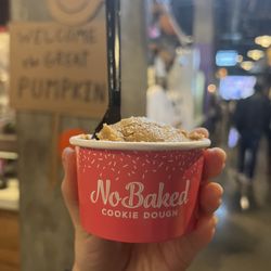 NoBaked Cookie Dough - Pumpkin spice cookie dough