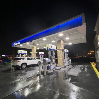Chevron - a gas station at night - Gas Stations Near Me - Norwalk, California Chevron - a gas station at night - Gas Stations Near Me - Norwalk, California