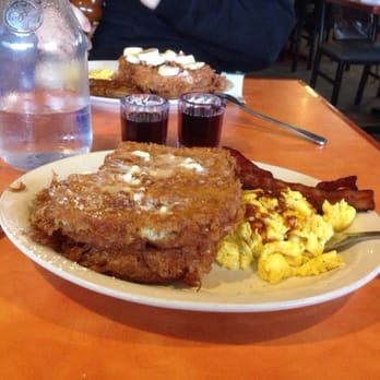 Original Breakfast House - Front regular French toast, in back the banana pecan version. - Breakfast & Brunch Near Me - Phoenix, Arizona