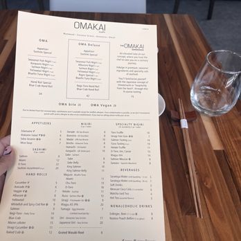 OMAKAI sushi - Menu - Sushi Bars Near Me - Doral, Florida