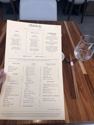 Menu photo 2 OMAKAI sushi Doral, FL