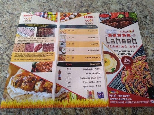 Menu photo 3 Laheeb Ottawa, ON
