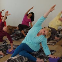Downingtown Yoga & Meditation Center - In a yoga class.
This one feels REALLY good!