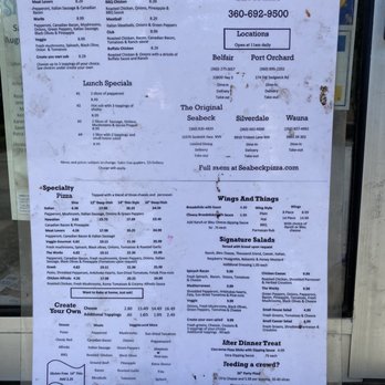 Seabeck Pizza - Menu 2022 - Pizza Near Me - Seabeck, Washington Seabeck Pizza - Menu 2022 - Pizza Near Me - Seabeck, Washington