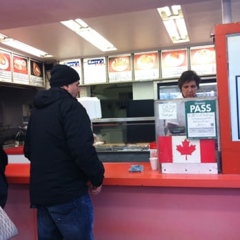 Harry's Drive-In - Nice and polite lady - Burgers Near Me - Scarborough, Ontario
