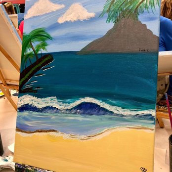 Island Art Party - Paint & Sip Near Me