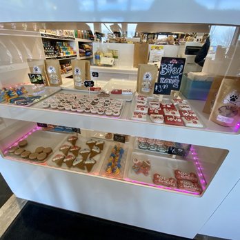 Bone & Biscuit - Dog Cookie display - Pet Stores Near Me - Calgary, Alberta
