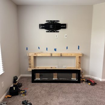 PN West Services - Initial fireplace build complete - Carpenters Near Me PN West Services - Initial fireplace build complete - Carpenters Near Me