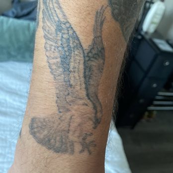 Alium Tattoo Studio - Healed, terrible. Nothing like the original. - Tattoo Near Me - Culver City, California