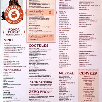 Fonda De Paula - Loco wine and cocktail pricing. - Coffee & Tea Near Me - Downers Grove, Illinois Fonda De Paula - Loco wine and cocktail pricing. - Coffee & Tea Near Me - Downers Grove, Illinois