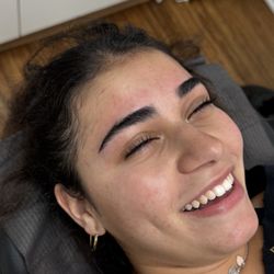OC Beautified - Brow maintenance to upkeep her natural brow shape.
