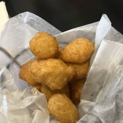 The Brown Dog - Sweet corn fritters - yummy