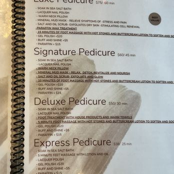Polish Parker and Roe - Menu - Nail Salons Near Me - Houston, Texas