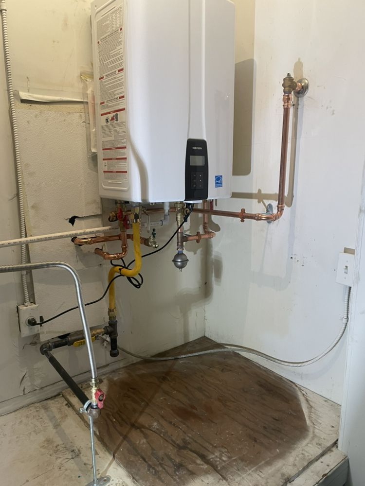Slide of Right Connection Plumbing & Drain