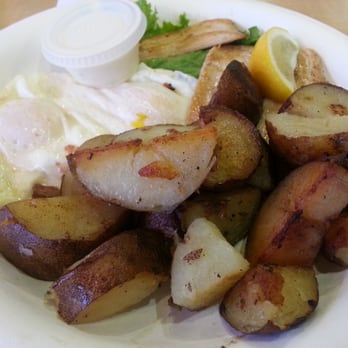 Koa Pancake House - Grilled mahi mahi w/ eggs + home fries - Breakfast & Brunch Near Me - Honolulu, Hawaii