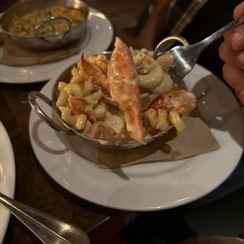 David Burke Prime - Dinner special, macaroni and cheese with lobster. Absolutely amazing - Steakhouses Near Me - Mashantucket, Connecticut