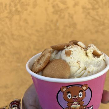 Cravingz - Banana ice cream topped with vanilla wafers. - Ice Cream & Frozen Yogurt Near Me - Redwood City, California Cravingz - Banana ice cream topped with vanilla wafers. - Ice Cream & Frozen Yogurt Near Me - Redwood City, California