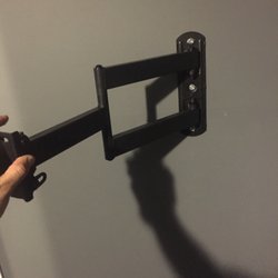 Rapid Electric - Tv Mount Install on stud.
