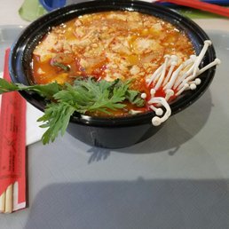 Japchae sundubu jjigae Japchae sundubu jjigae