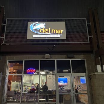 Del Mar Seafood Taqueria - Kind of an odd logo. - Seafood Near Me - American Fork, Utah