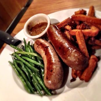 Ormsby's - Bangers and sweet potato fries.  Heck yes. - Sandwiches Near Me - Atlanta, Georgia