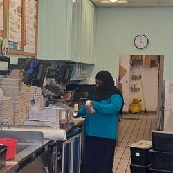Tropical Smoothie Cafe - This is a rude nasty lady, and you need to train her on customer service. I will also be calling corporate concerning this matter.