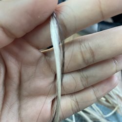 Cura Salon - Natural hair brown extensions white