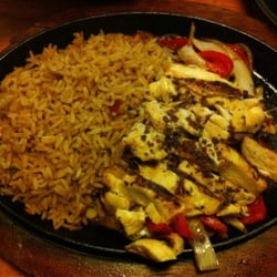 Applebee's Grill + Bar - Fajitas de pechuga de pollo c arroz