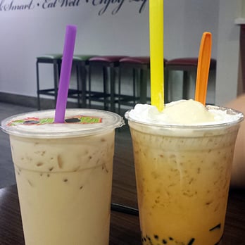 Bomboba - Winter melon milk tea and a Thai tea float. - Coffee & Tea Near Me - Tolleson, Arizona Bomboba - Winter melon milk tea and a Thai tea float. - Coffee & Tea Near Me - Tolleson, Arizona