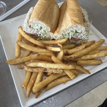 Paisano's Pizza - Tuna Salad Sub with fries. - Pizza Near Me - Gaithersburg, Maryland Paisano's Pizza - Tuna Salad Sub with fries. - Pizza Near Me - Gaithersburg, Maryland