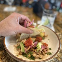 The Local Table - Happy hour Chicken Tacos delicious