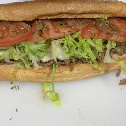 Johnny’s Eats - Chopped cheese burger sandwich