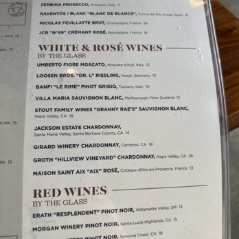 Haywire - Wine list - New American Near Me - Plano, Texas Haywire - Wine list - New American Near Me - Plano, Texas
