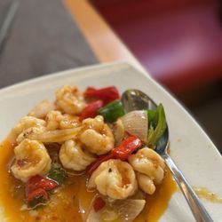 China Gourmet - spicy fried shrimp, which's so great