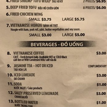 Rice & Pho Vietnamese - Menu - Vietnamese Near Me - Shippenburg, Pennsylvania