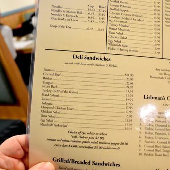 Liebman's Kosher Delicatessen - Very reasonably priced for a Kosher Delicatessen - Delis Near Me - Bronx, New York Liebman's Kosher Delicatessen - Very reasonably priced for a Kosher Delicatessen - Delis Near Me - Bronx, New York