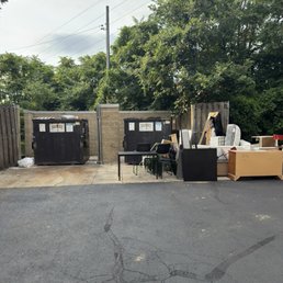 Trash building up, not kept clean