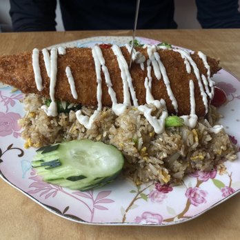 Rukdiew Cafe - Trout fried rice - Thai Near Me - Portland, Oregon