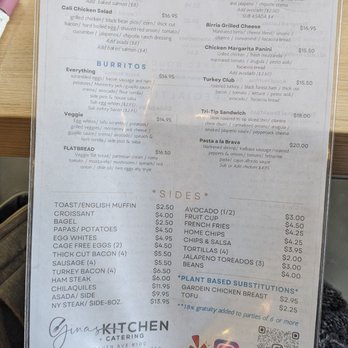 Gina's Kitchen +Catering - Breakfast & Brunch Near Me - Rancho Cucamonga, California