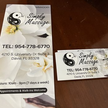 Simply Massage - Massage Near Me - Fort Lauderdale, Florida Simply Massage - Massage Near Me - Fort Lauderdale, Florida