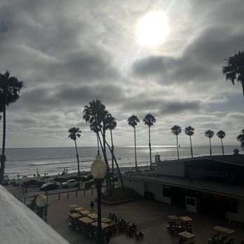 Johnny Mañana's - The view of the ocean today from the pier... just a short hop and a skip away. (Like two blocks) - Mexican Near Me - Oceanside, California Johnny Mañana's - The view of the ocean today from the pier... just a short hop and a skip away. (Like two blocks) - Mexican Near Me - Oceanside, California