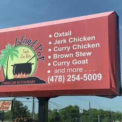 Island Pot JA - Sign