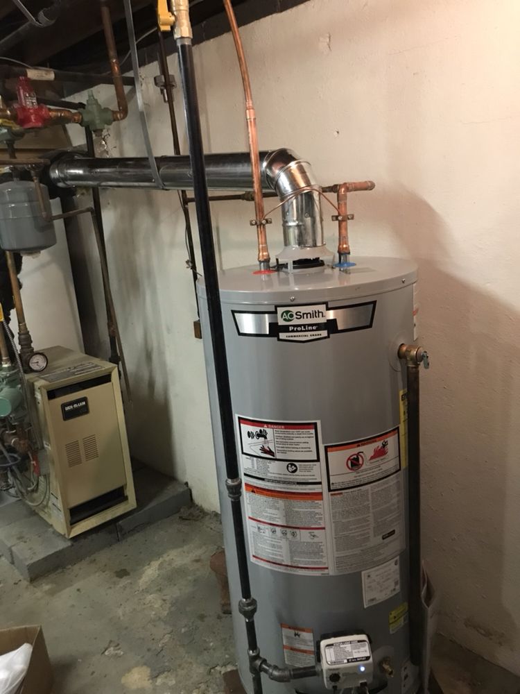 Slide of J P Tracy plumbing