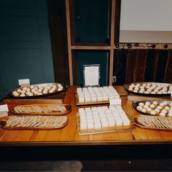 Whoa Nelly Catering - Assorted dessert bites: chocolate chip cookies, cheesecake bites, olive oil cakelets - Caterers Near Me Whoa Nelly Catering - Assorted dessert bites: chocolate chip cookies, cheesecake bites, olive oil cakelets - Caterers Near Me