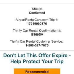 Thrifty Rent A Car