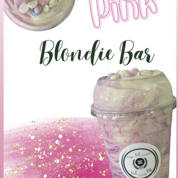 Elevate Energy - a pink and white drink with sprinkles - Juice Bars & Smoothies Near Me - Fort Wayne, Indiana