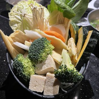 Jazz Cat Restaurant - Veggie hot pot set - Asian Fusion Near Me - Arcadia, California Jazz Cat Restaurant - Veggie hot pot set - Asian Fusion Near Me - Arcadia, California