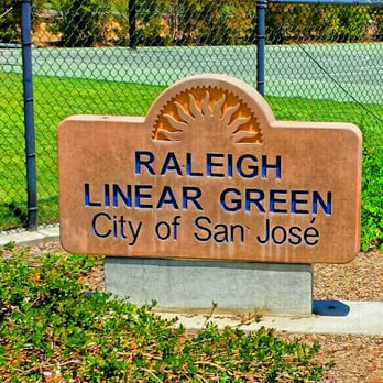 Raleigh Linear Green Park - Signage - Basketball Courts Near Me - San Jose, California Raleigh Linear Green Park - Signage - Basketball Courts Near Me - San Jose, California