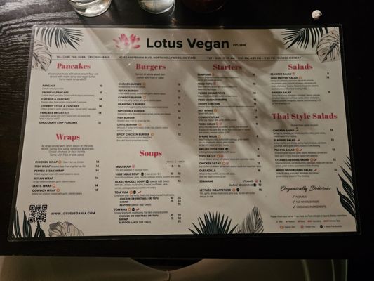 Menu photo 4 Lotus Vegan North Hollywood, CA Menu photo 4 Lotus Vegan North Hollywood, CA