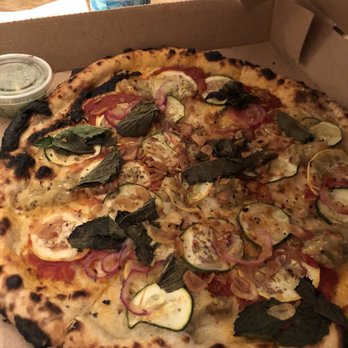 Speedy Romeo - Ato Elon or whatever. Hard/stale crust and wet vegetables. Not worth it. - Pizza Near Me - Brooklyn, New York